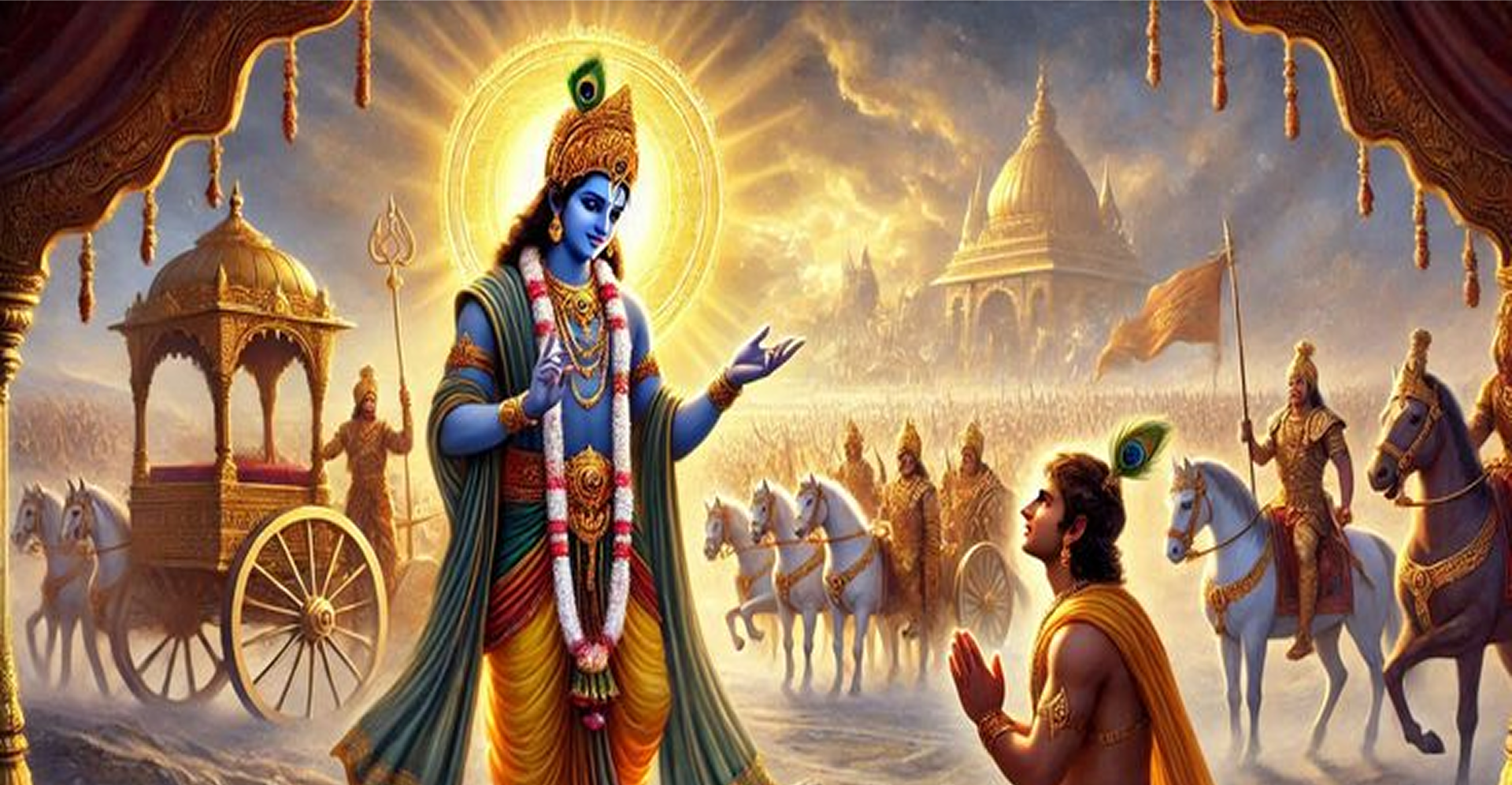 What Bhagavad Gita Teaches About Life, Clarity, and Inner Peace
